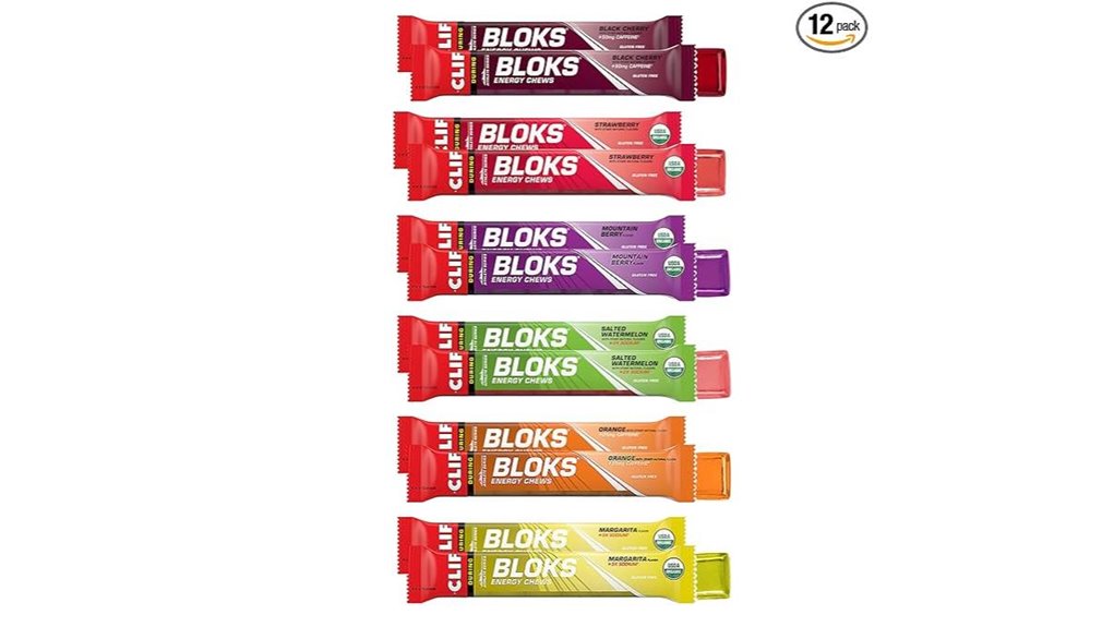 clif bloks energy chews