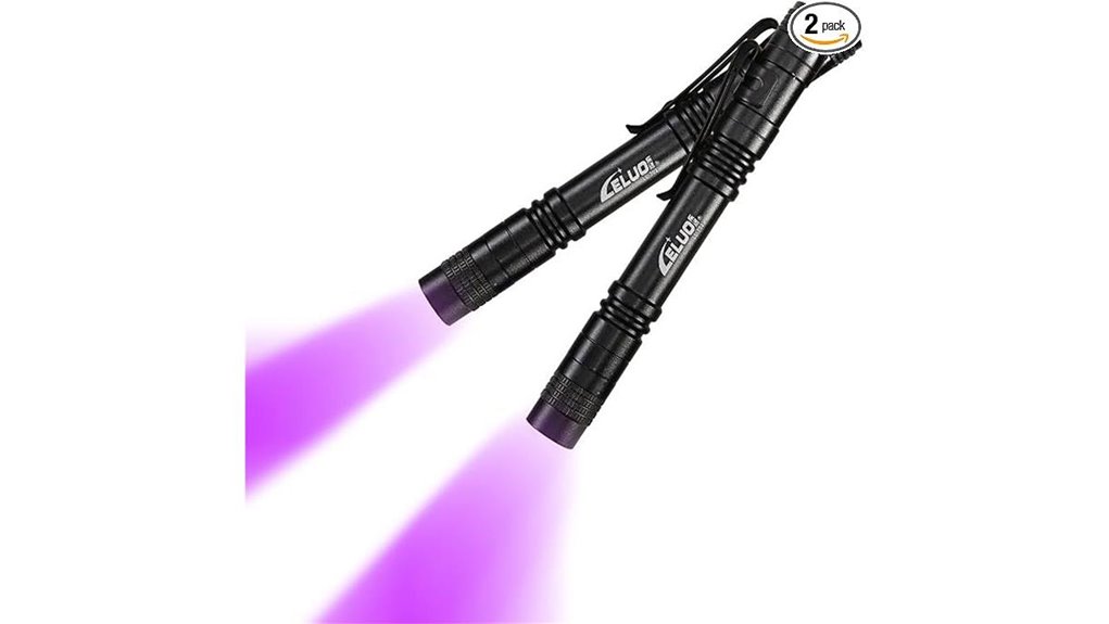 clip waterproof uv penlights