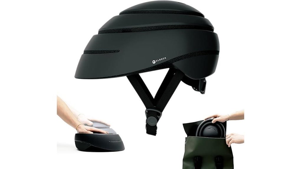 closca foldable bike helmet