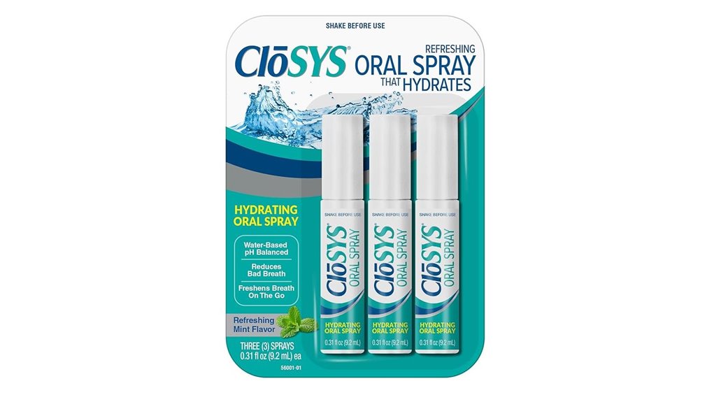 closys sugar free mint spray