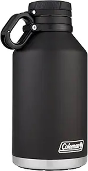 coleman 64oz black growler