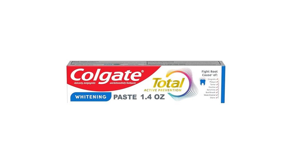 colgate whitening travel toothpaste