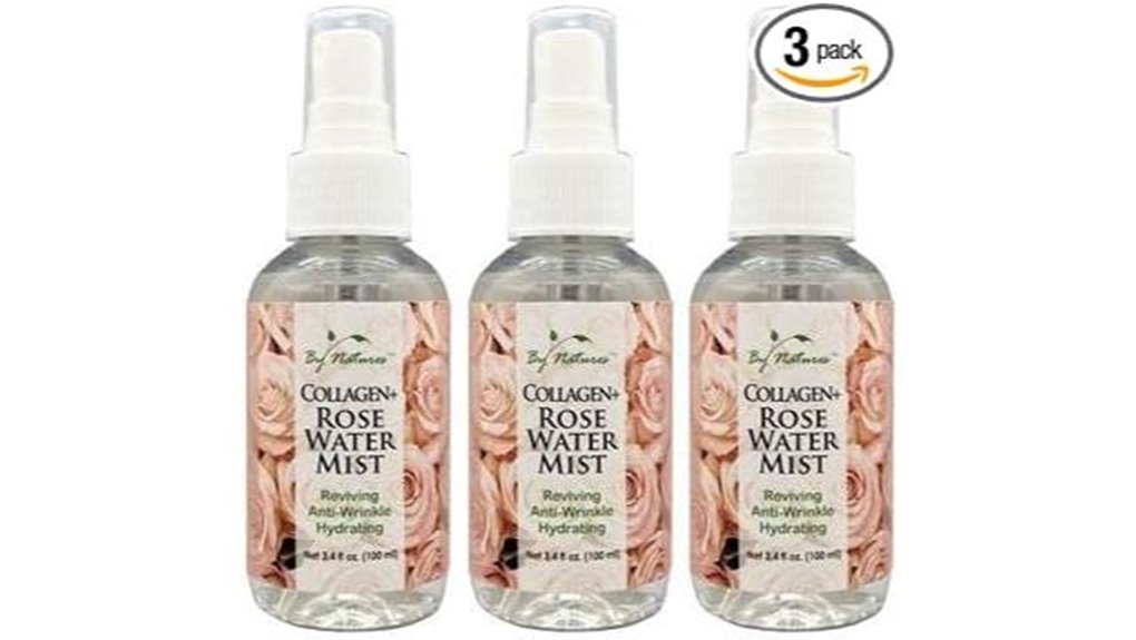 collagen rose water pack