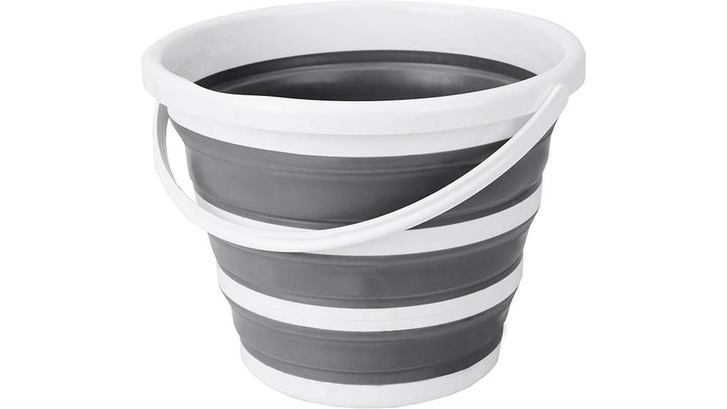 collapsible 10l bucket handle