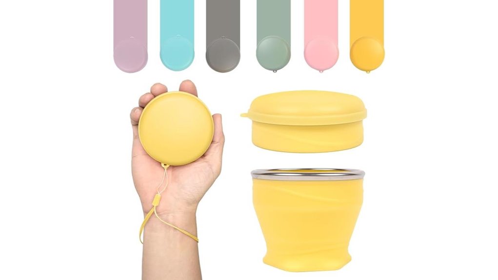 collapsible 6oz bpa free cup