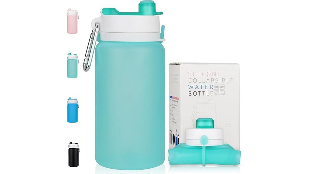 collapsible bpa free travel bottle
