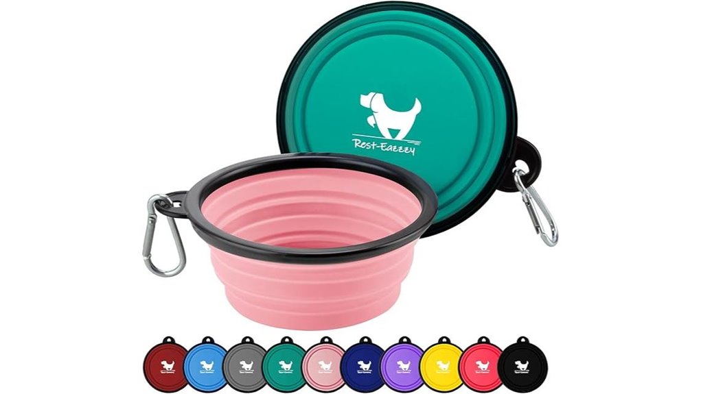 collapsible dog bowls carabiners