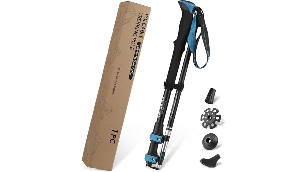 collapsible eva grip pole