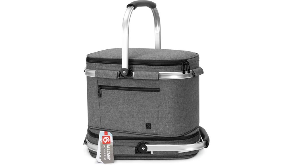 collapsible leakproof insulated cooler