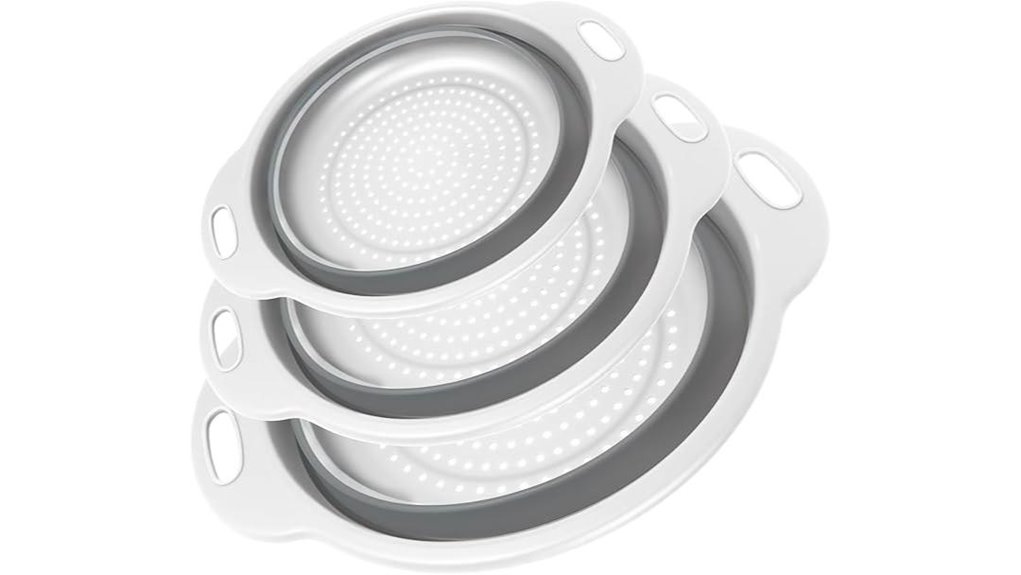 collapsible non slip 3 pack set