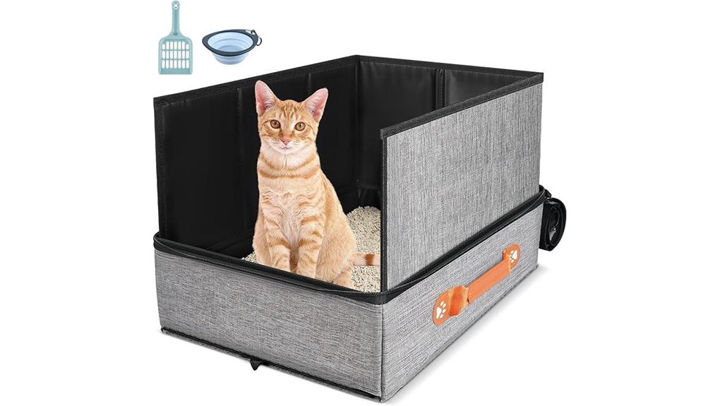 collapsible portable lidded box