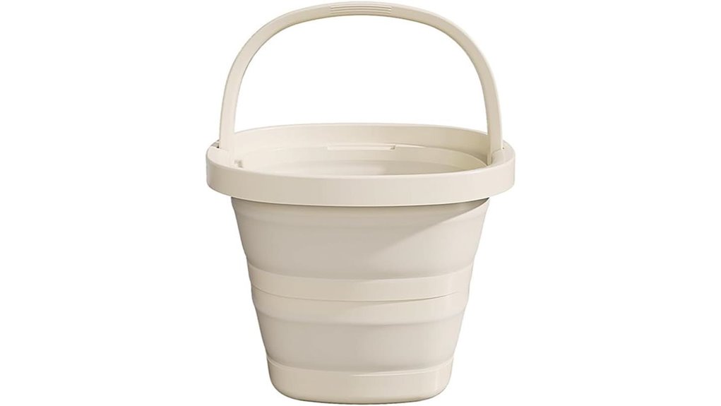 collapsible ten liter water bucket