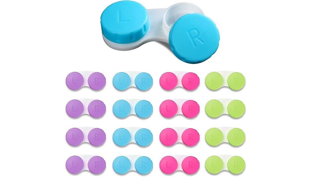 colorful 16 pack lens cases