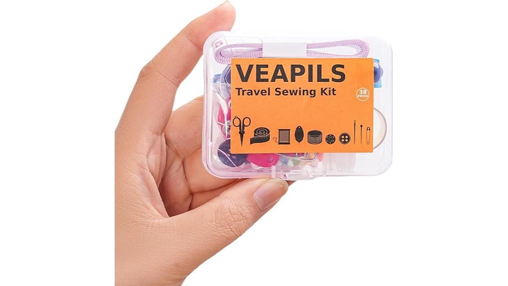 compact 38 piece travel kit