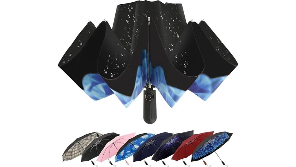 compact automatic windproof umbrella