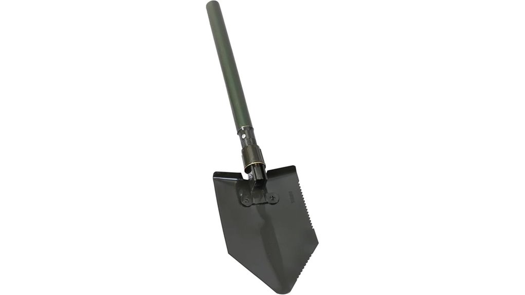 compact folding tactical shovel