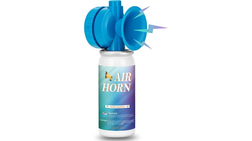 compact handheld safety horn