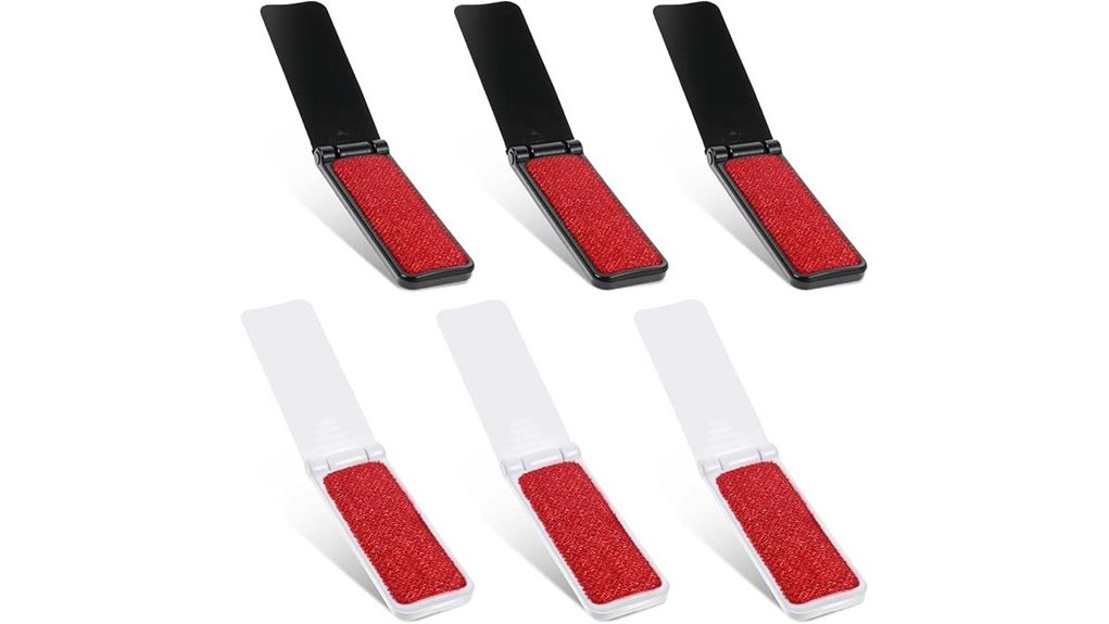 compact lint brush pack