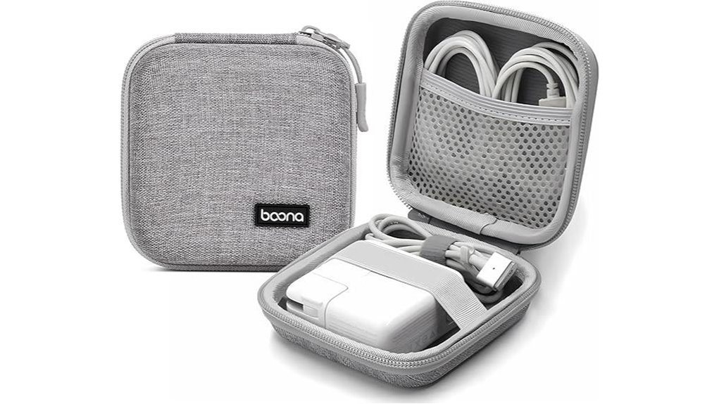 compact macbook charger pouch