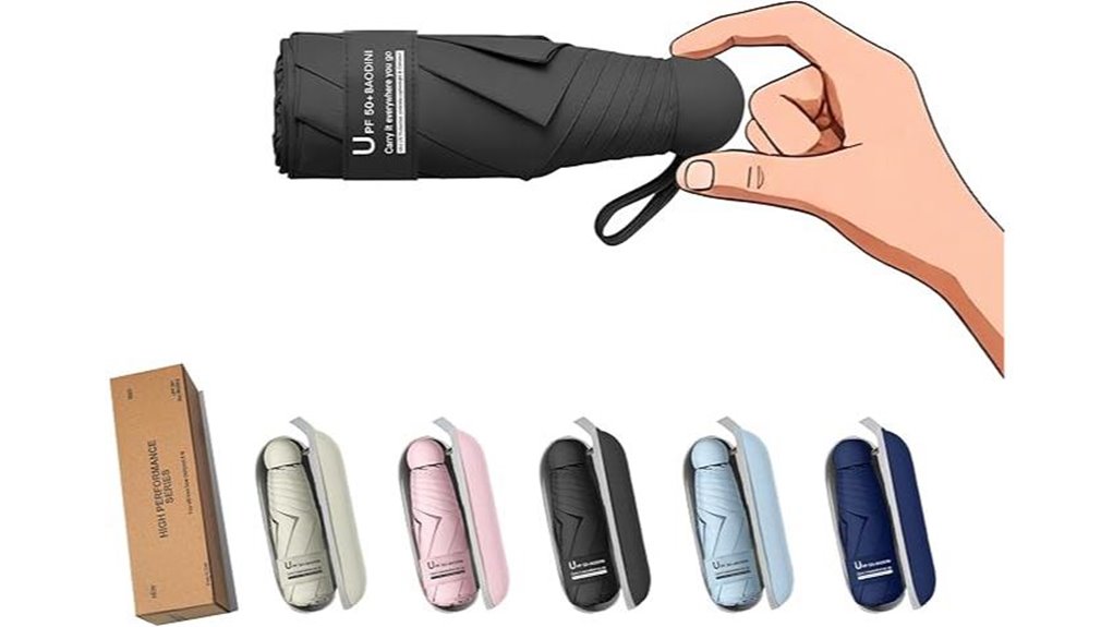 compact pocket uv umbrella