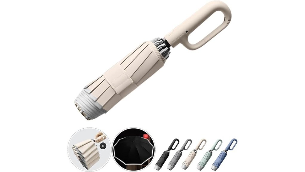 compact windproof automatic umbrella