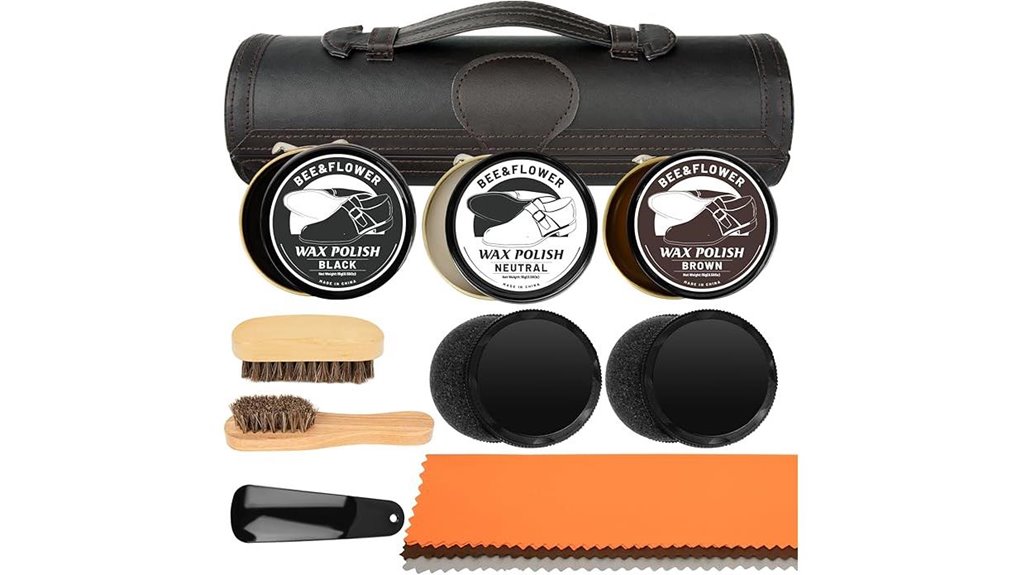complete shoe polish kit