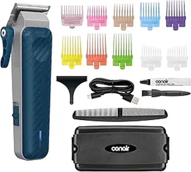 conair rechargeable 17 piece trimmer