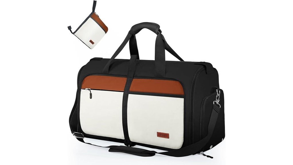 convertible garment duffle shoe