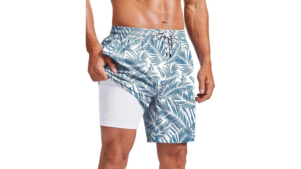 coofandy quick dry 2 in 1 trunks