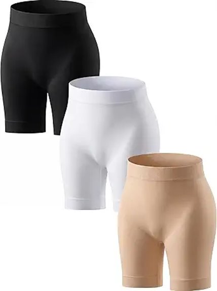 cooling anti chafing slip shorts