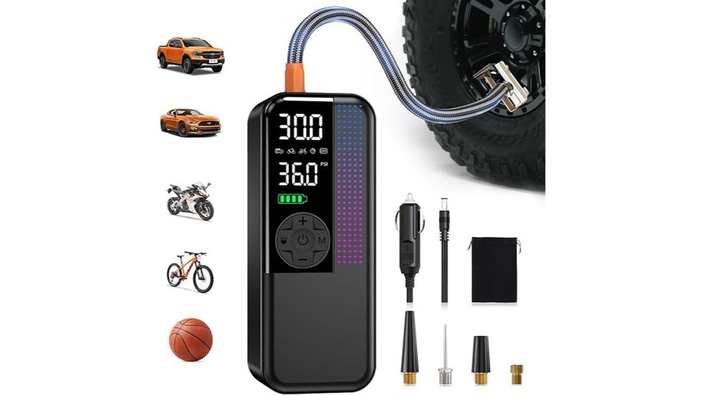 cordless 150 psi inflator