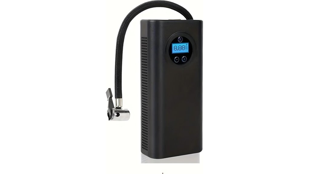 cordless car bike inflator