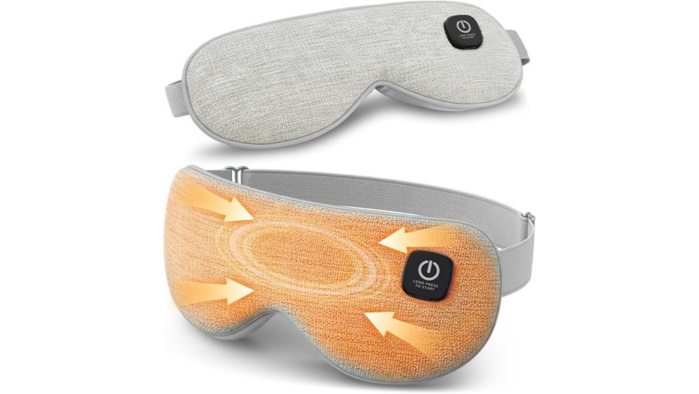cordless heated dry eye mask