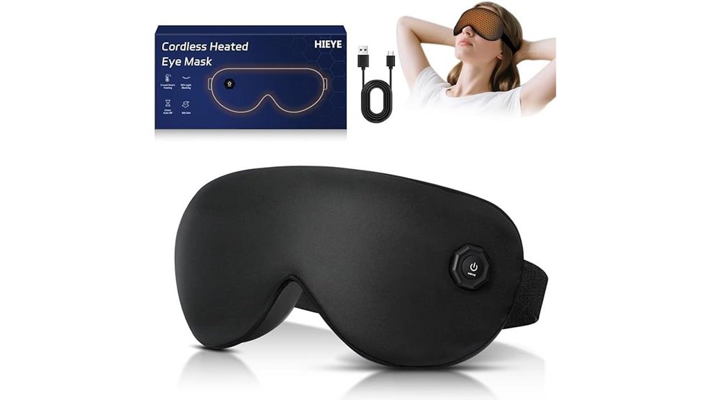 cordless heated eye mask