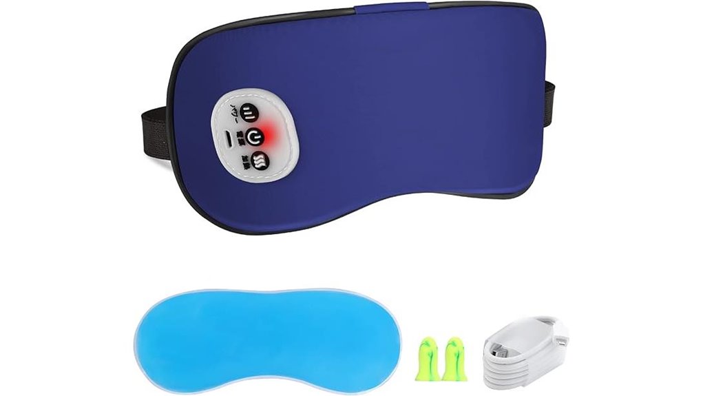 cordless heated eye massager