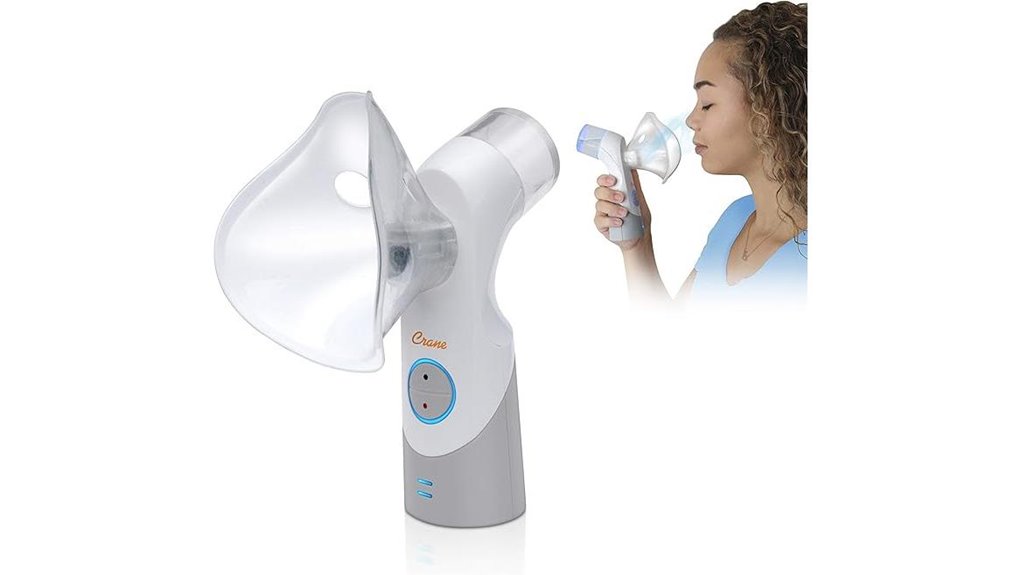cordless rechargeable mist inhaler