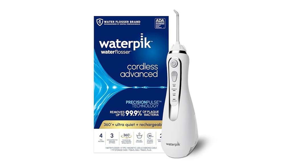 cordless waterpik 2 0 flosser