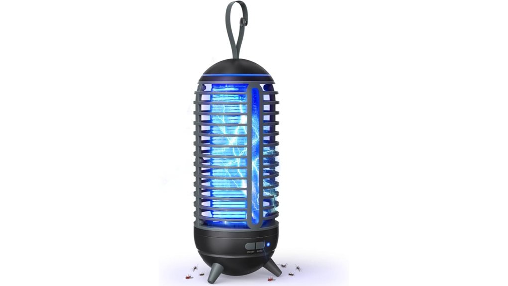 cordlessly rechargeable bug zapper