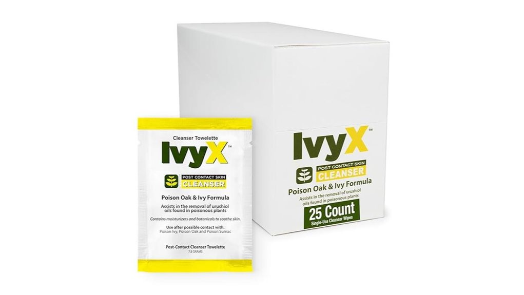 coretex 25 pack ivy wipes