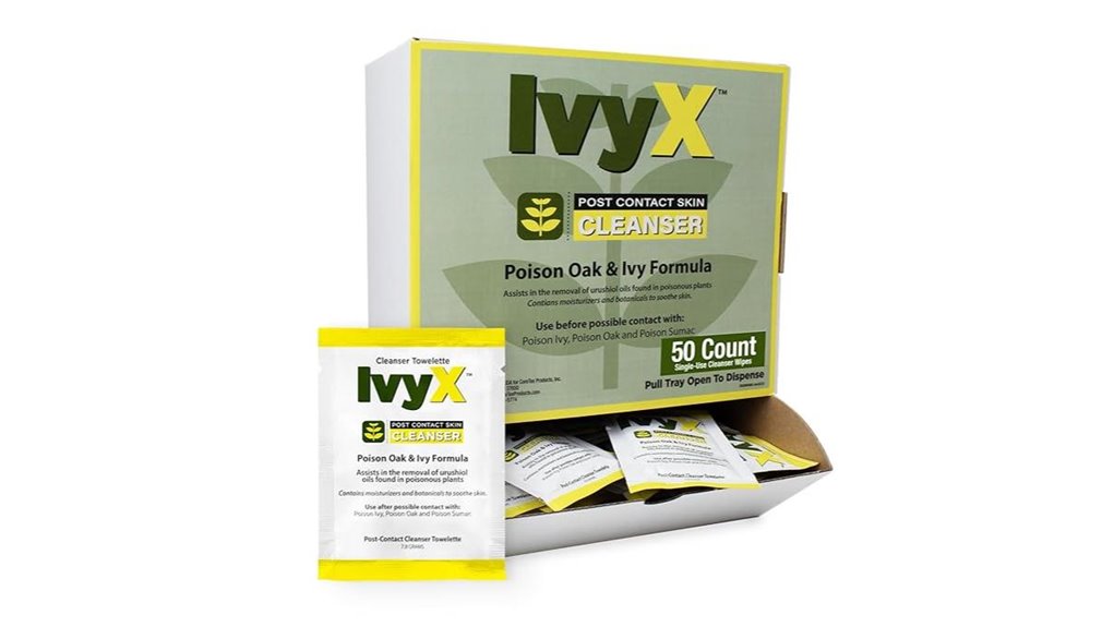 coretex poison ivy wipes