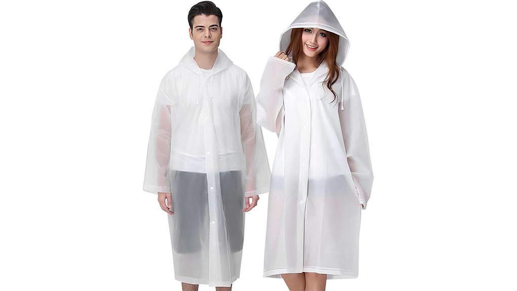 cosowe 2 pack hooded ponchos