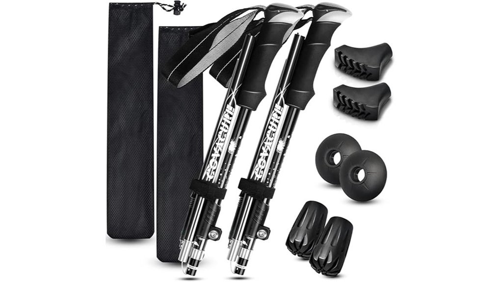 covacure collapsible trekking poles