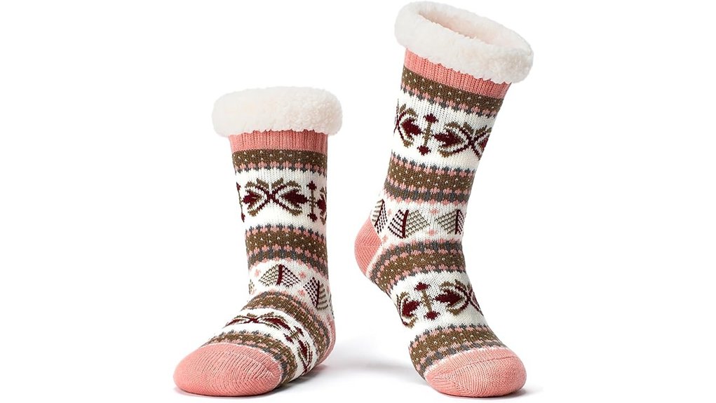 cozylook fuzzy slipper socks