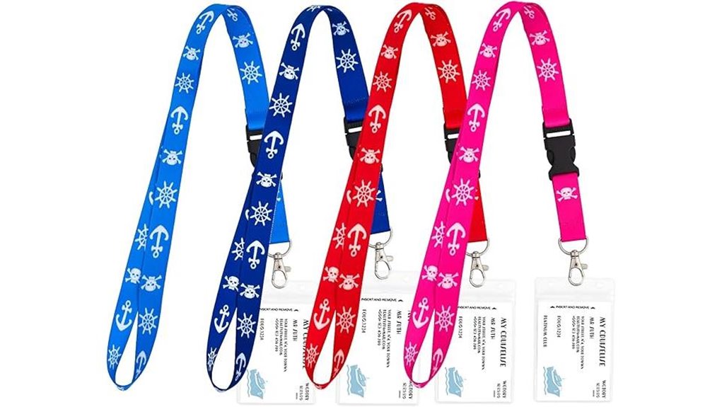 cruise waterproof id lanyards