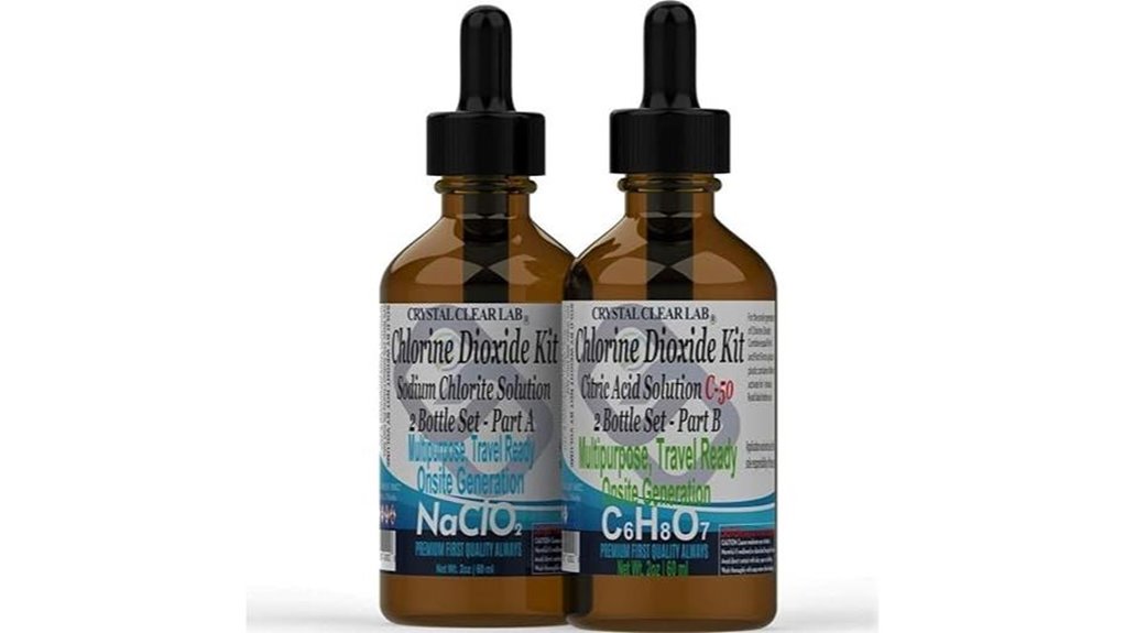 crystal clear chlorine kit