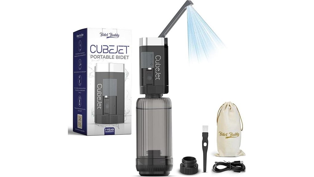 cubejet portable travel bidet