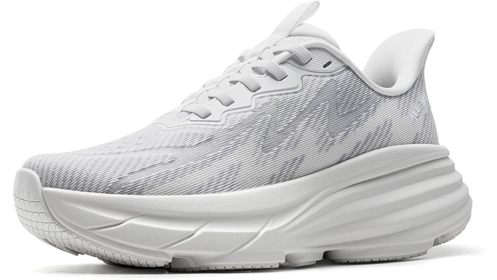 cushioned slip on walking shoes