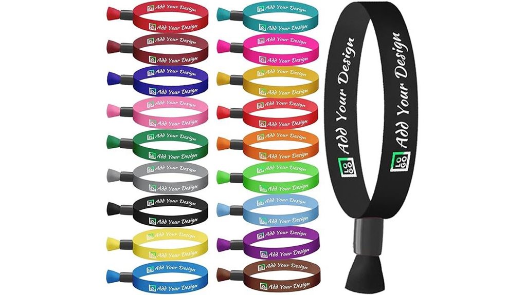 custom concert wristbands 10 5000
