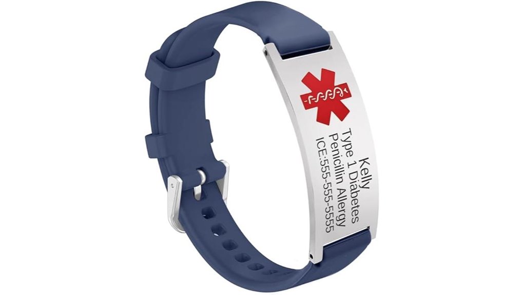 custom engraved medical bracelet