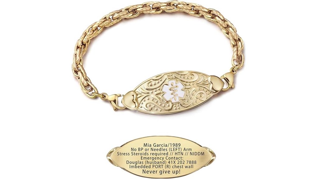 custom women s engraving alert